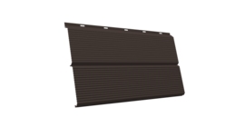 ЭкоБрус 0,345 Gofr GL 0.45 PE с пленкой RR 32 темно-коричневый