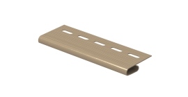 Финишная планка сайдинга 3050 ЮП (уп 20 шт), цвет бежевый