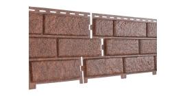 Фасадная панель Стоун-Хаус Кирпич Красный