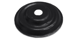 Накладка декоративная кронштейна трубы Grand Line на кирпич RAL 9005 черный