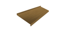 Отлив простой 250 0,45 Print Elite Honey Wood TwinColor (3м)