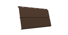 ЭкоБрус 0,345 Gofr 0.45 Drap TR RAL 8017 шоколад