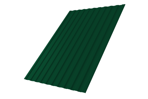 Профнастил С8A 0,5 Satin Matt TX RAL 6005 зеленый мох