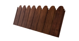 Профнастил C10B фигурный 0,4 Print Premium Cherry Wood Fresh TwinColor