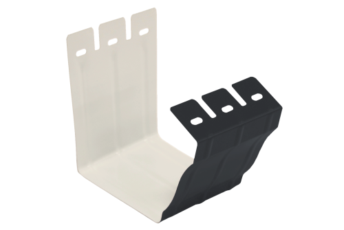 Соединитель желоба Vortex 127мм RAL 7024 мокрый асфальт