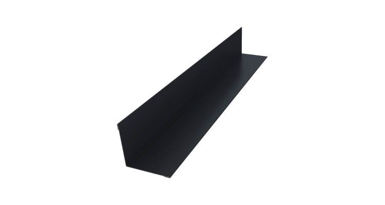 Угол внутренний 50х50 0,5 Drap RAL 7024 мокрый асфальт (3м)