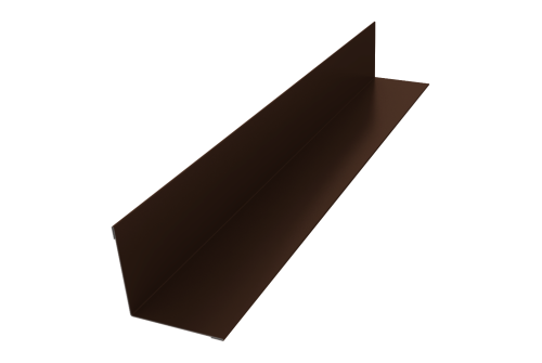 Угол внутренний 50х50 0,5 Drap TX RAL 8017 шоколад (2м)
