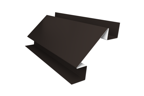 Угол внутренний сложный 75мм 0,45 Drap TX RR 32 темно-коричневый (3м)