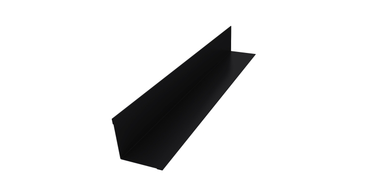 Угол внутренний 30х30 0,45 Drap ST RAL 9005 черный (2м)