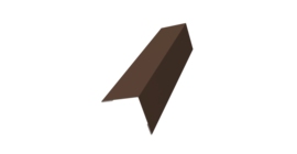 Угол внешний 50х50 0,5 Satin Matt RAL 8017 шоколад (3м)