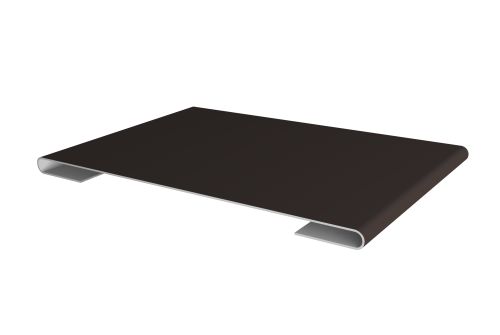 Планка стыковочная 0,5 Drap TX RR 32 темно-коричневый (3м)