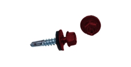 Саморез по металлу Daxmer 5,5х25 RAL 3003 (250) сверло №3