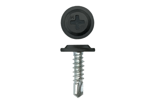 Саморез ПШС Daxmer Pro 4,2х16 (1000 шт) шлиц PH2 RAL 7016