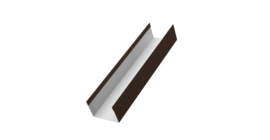 Стойка жалюзи Milan,Tokyo 0,5 Satin RAL 8017 шоколад (1,8м)